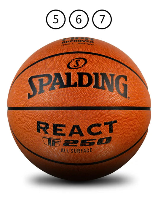 Spalding React TF-250 Basketball Orange - Size 7
