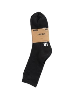 Sfida Crew Sock Pk3 - Black