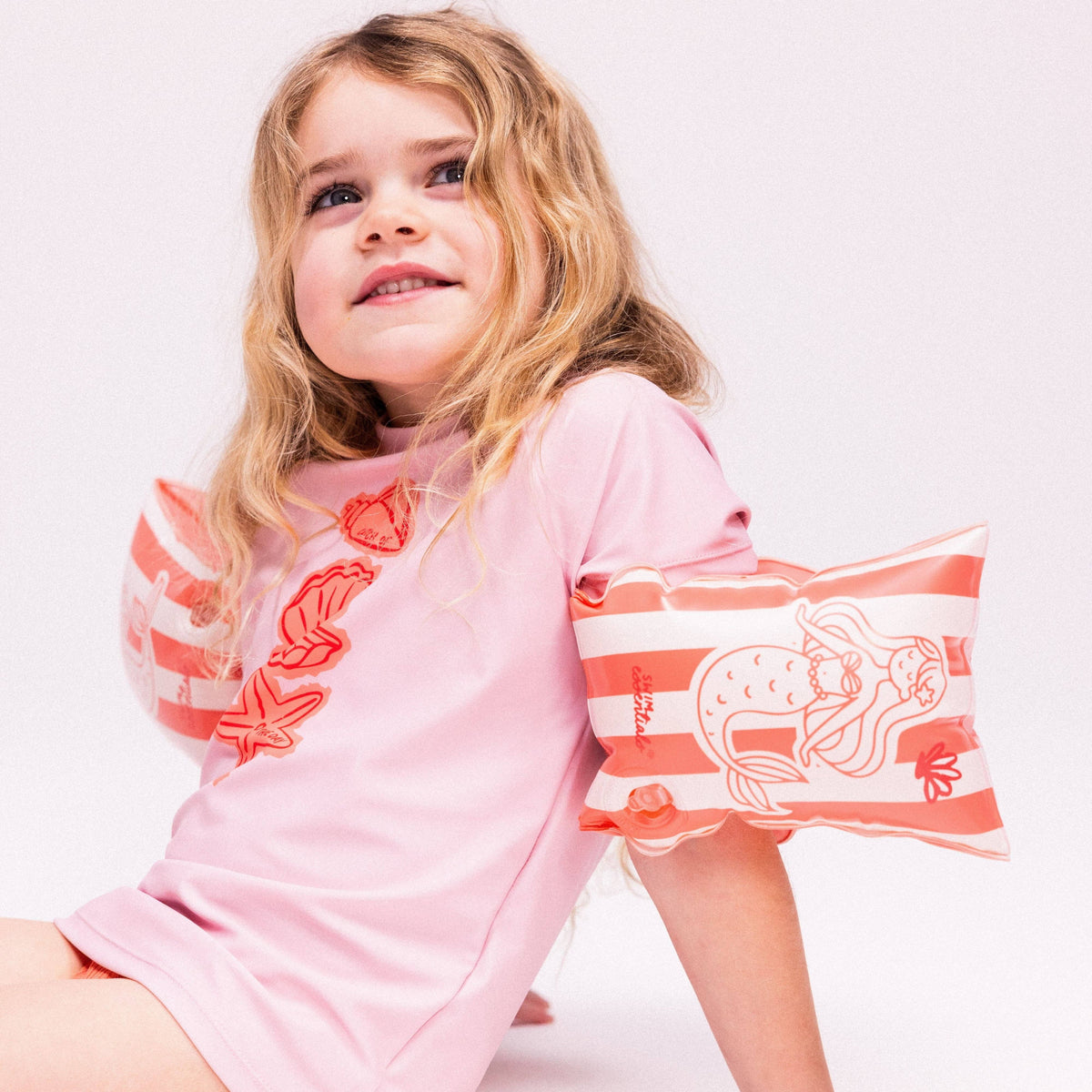 Swim Essentials Inflatable Arm Bands - Mermazing, 2-6 yrs