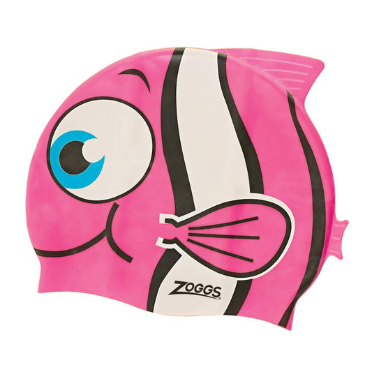 Zoggs Junior Silicone Character Swim Cap