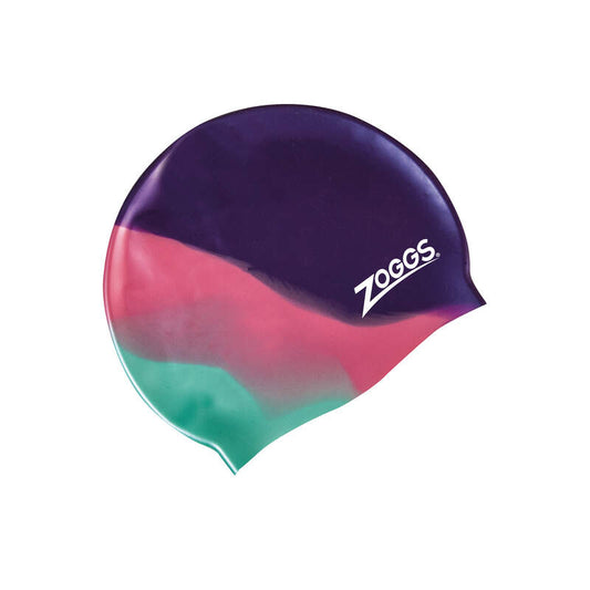 Zoggs Junior Silicone Cap - Multi Color