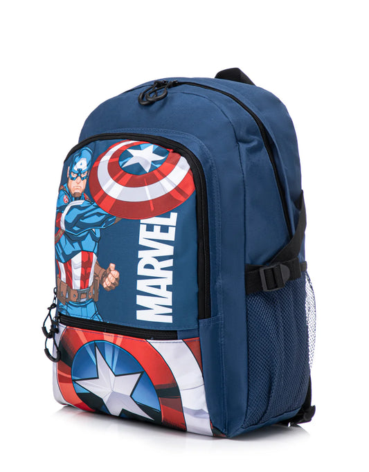 Tosca Marvel Captain America 26L Backpack - Navy