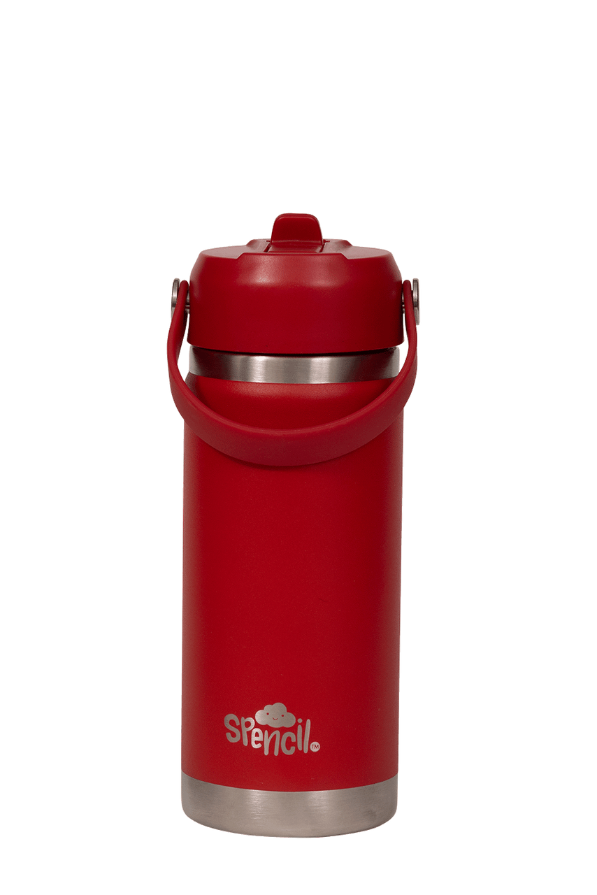 Little Insulated Water Bottle 470ml - Fire