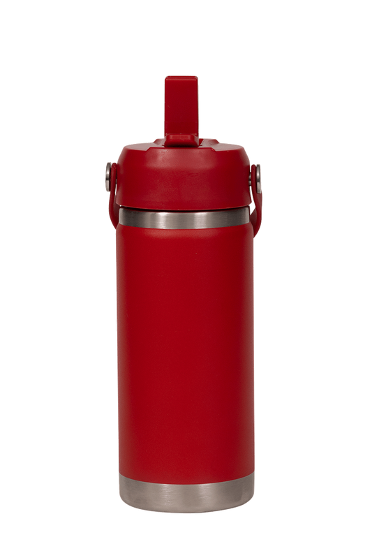 Little Insulated Water Bottle 470ml - Fire