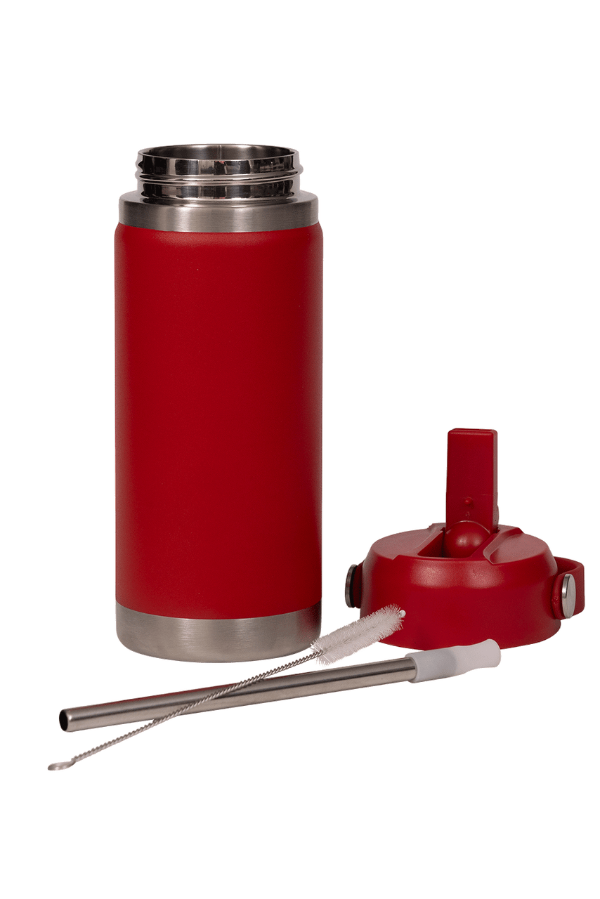 Little Insulated Water Bottle 470ml - Fire