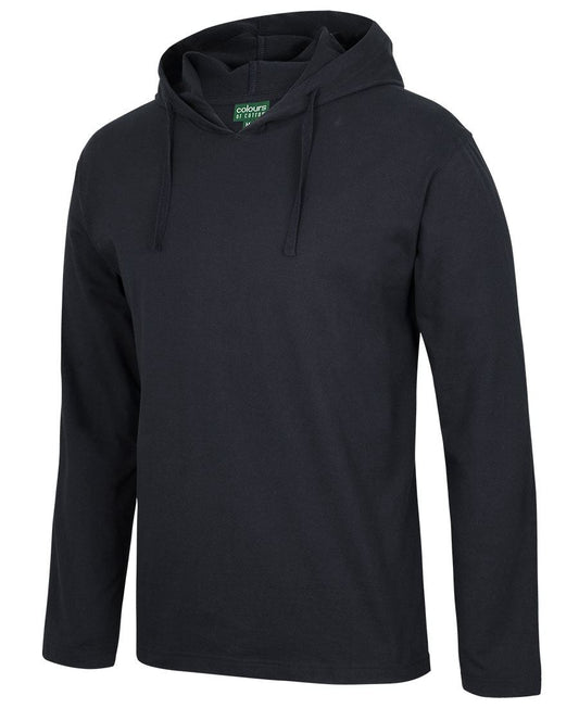 Colours of Cotton Hooded Tee - Black