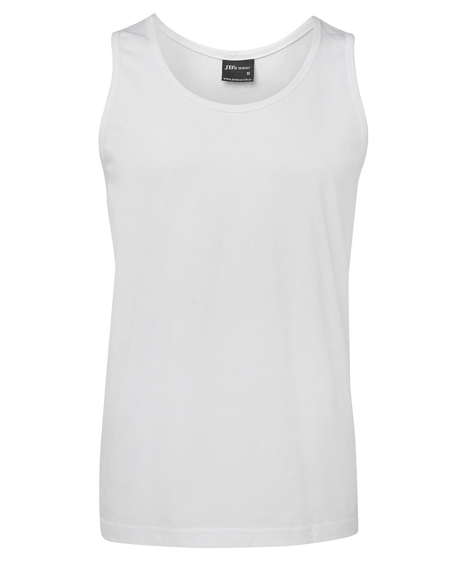 JB's Basic Singlet - White
