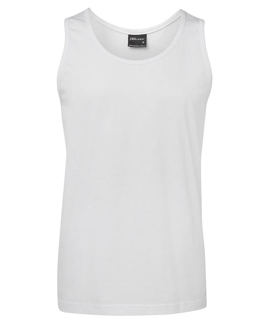 JB's Basic Singlet - White