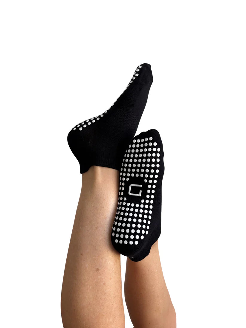 GSOXS Classic Grip Sock - Black