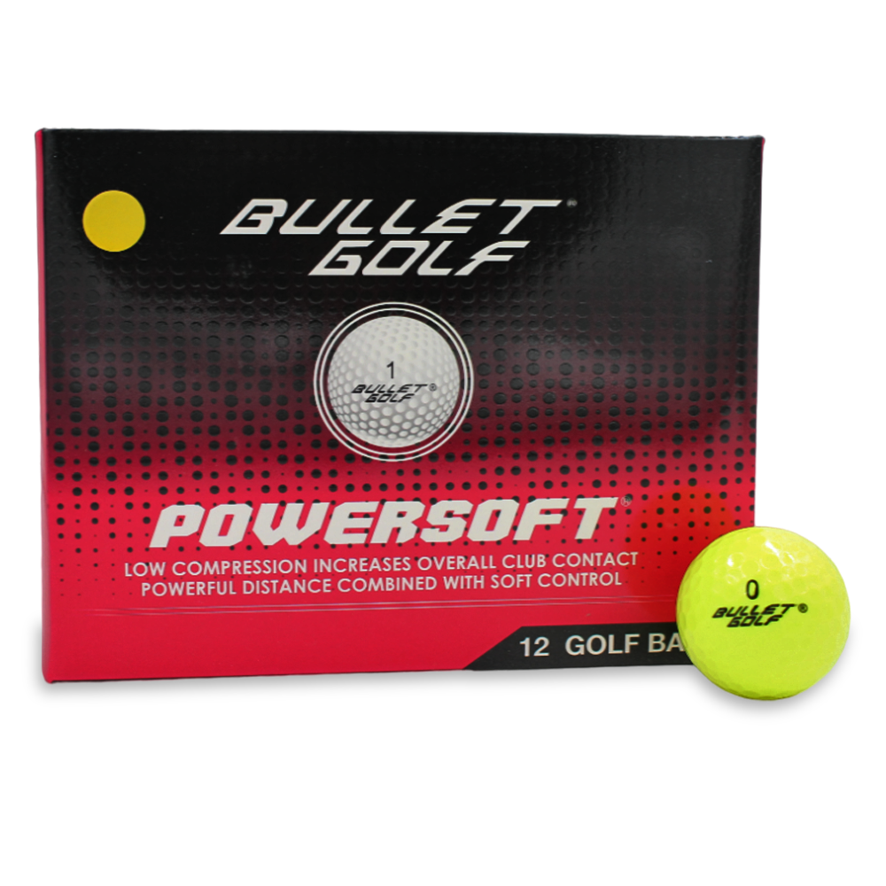 Powersoft Bullet Golf 12pk - Yellow
