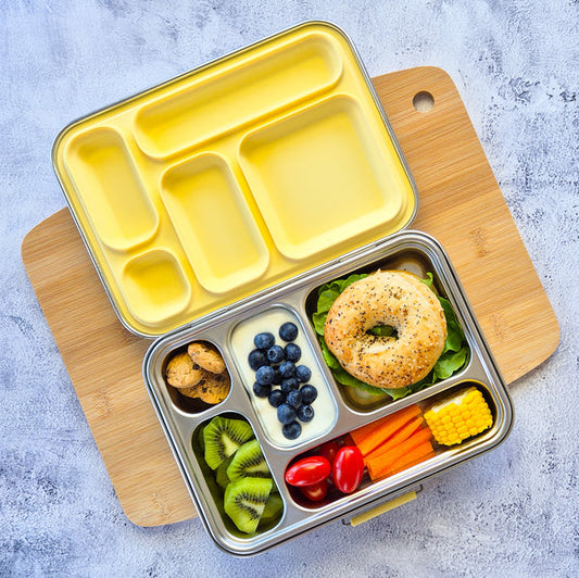 Stainless Steel Bento Lunch Box 5 - Limoncello