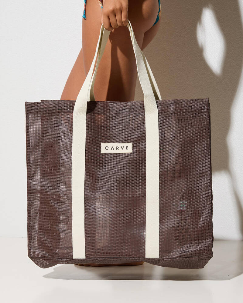 Carve Seaside Mesh Beach Bag