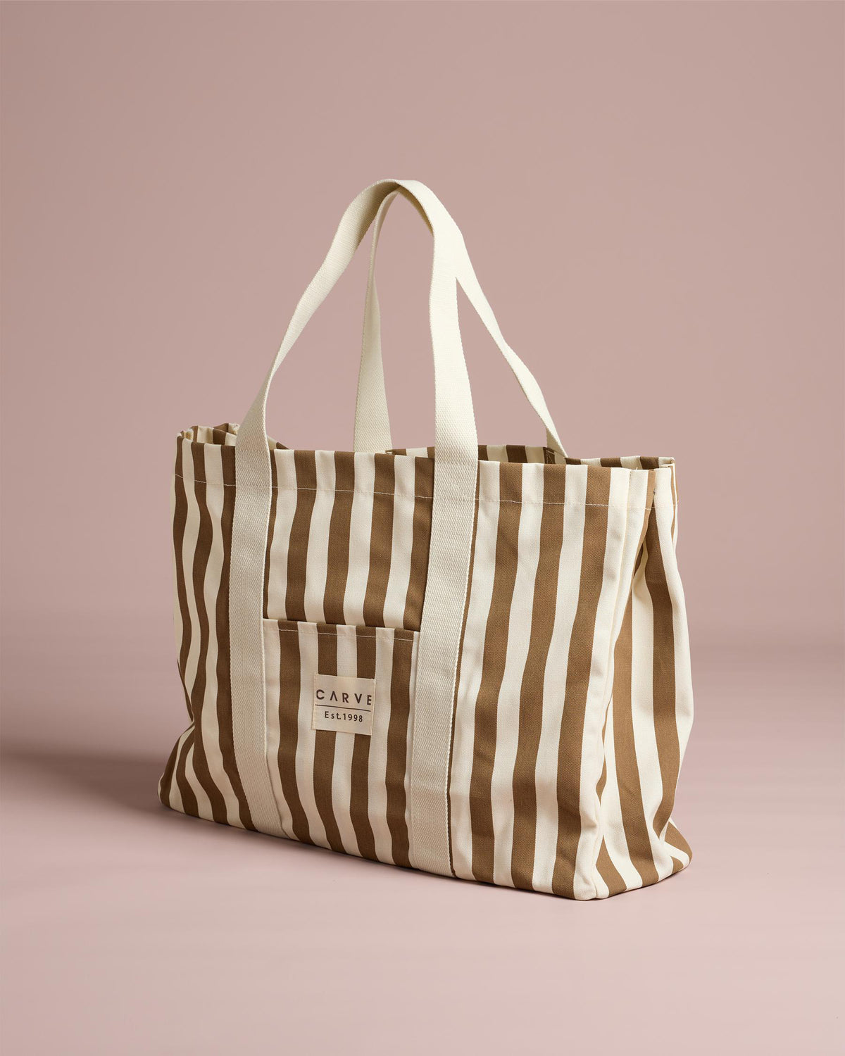 Carve Seychelles Beach Bag - Mocha