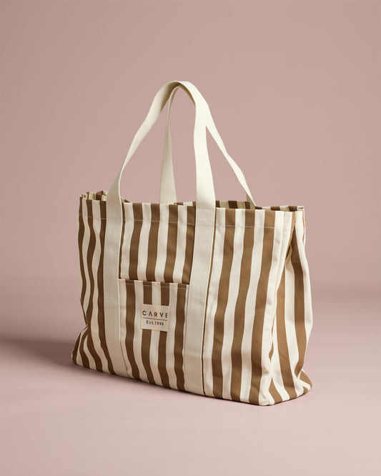 Carve Seychelles Beach Bag - Mocha
