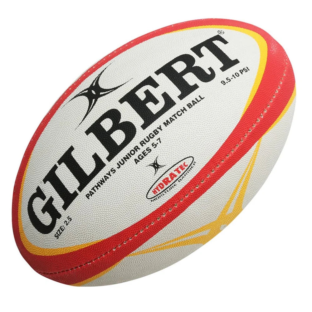 Gilbert Pathways Junior Rugby ~ White/Red