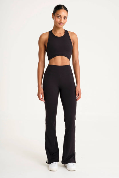 ALLFENIX CloudCore High Neck Longline Sports Bra - Black