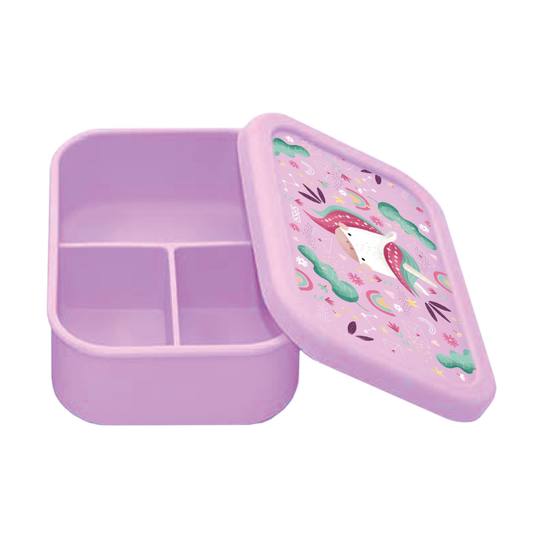 Sassi Silicone Lunch Box - Sparkly The Unicorn