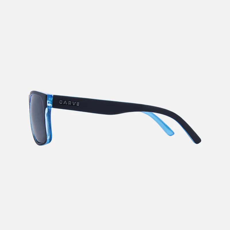 Crimson - Polarized Matt Black Cyan Frame
