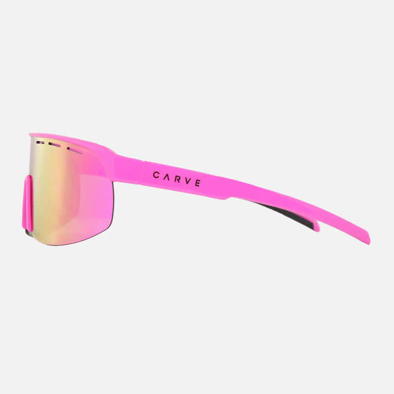Velocity - Frame: Gloss Pink Lens: Grey with External Pink Iridium plus Venting