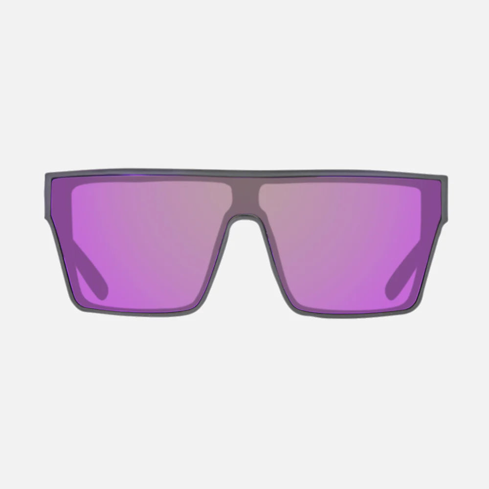Voodoo - Matte Black Frame Grey Pink Iridium Lens