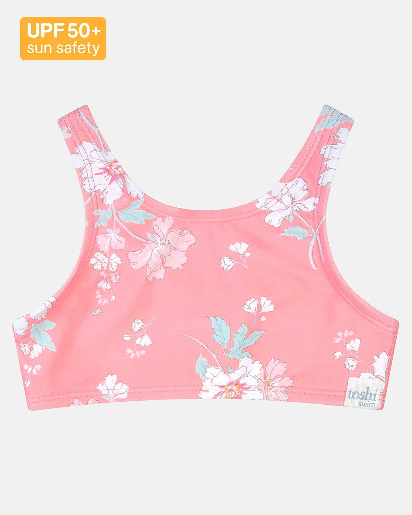 Swim Kids Crop Top Classic - Scarlet