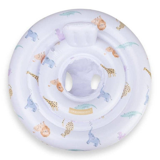 Swim Essentials Inflatable Baby Swimseat - Safari, 0-1  yrs