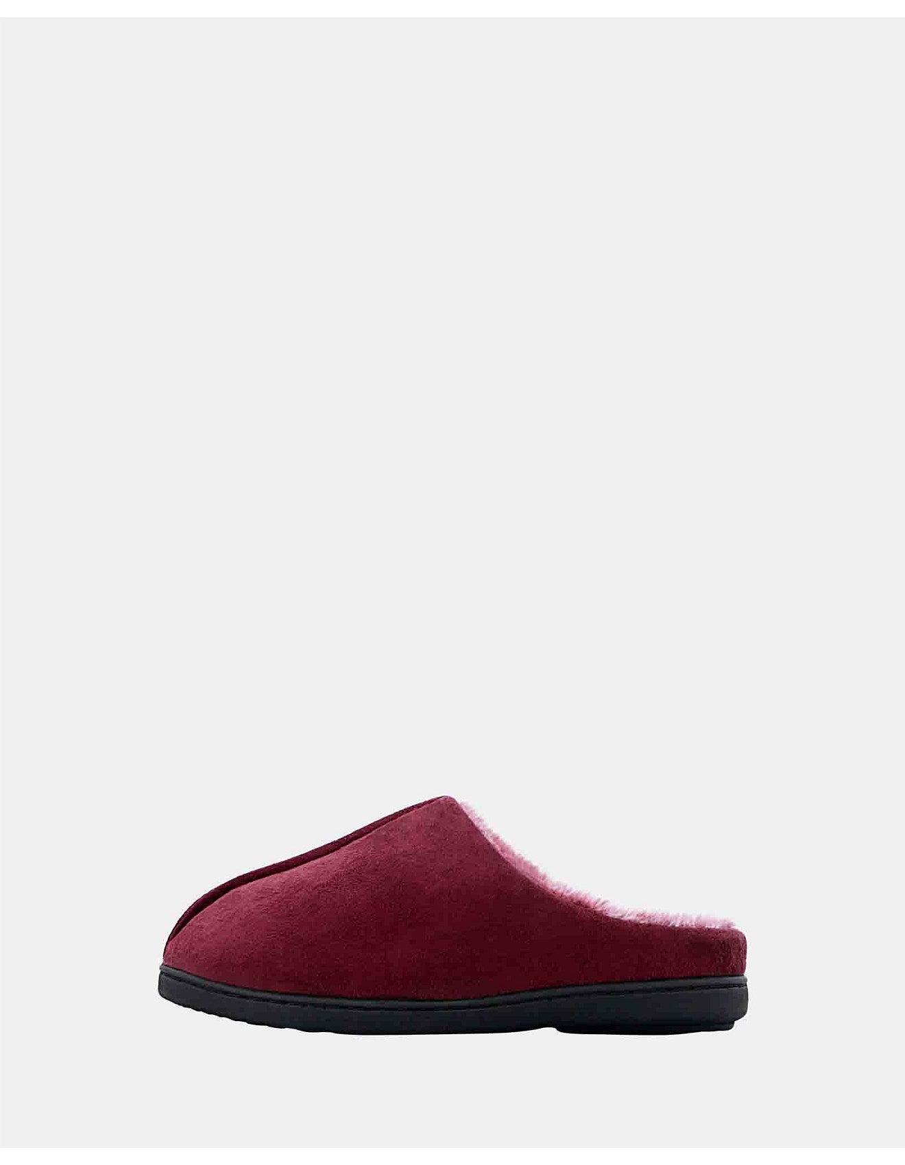 Mackenzie Scuff Slipper - Wine