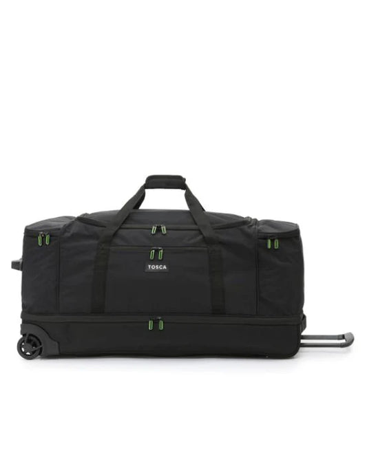 Tosca Medium 70cm Split Compartment Wheel Bag - Black