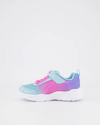 Skechers Lights Wavy Beams Ombre Express Mint/Multi 302327L