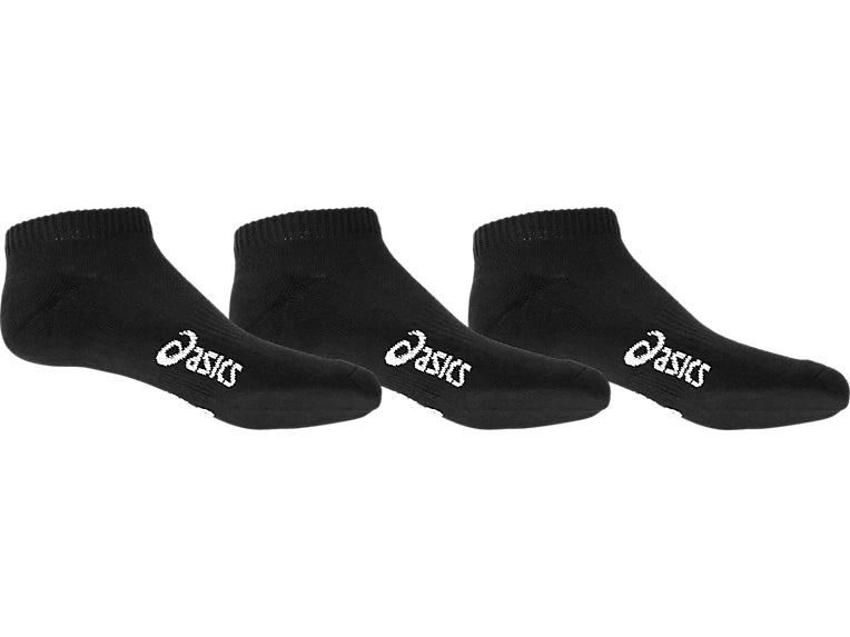 Asics Pace Low Socks 3 Pack - Black