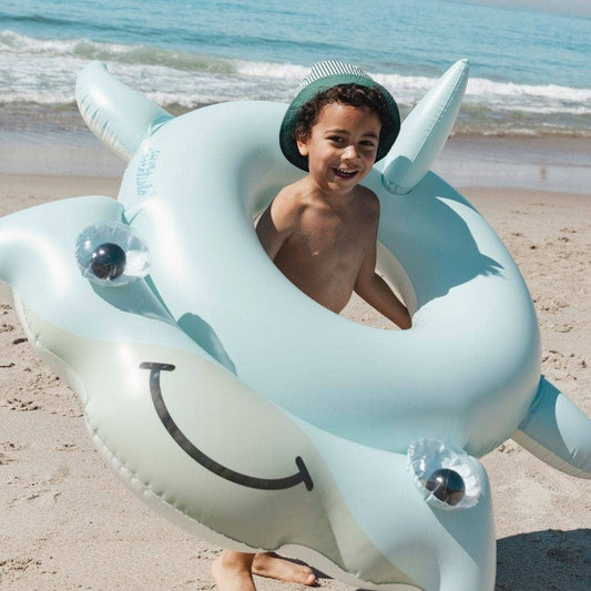 Swim Essentials Inflatable Swim Ring - Hunter The Hammerhead, 95 cm