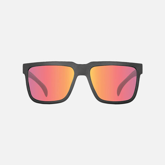 Phenomenon - Matte Black Frame Grey Red Iridium Lens