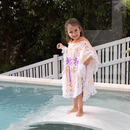 Kids Shaped Poncho - Luna Tree