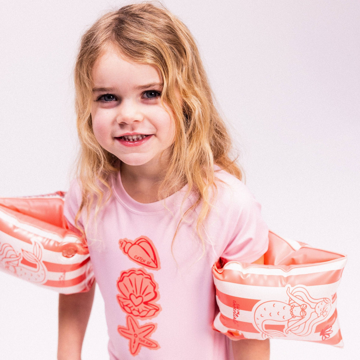 Swim Essentials Inflatable Arm Bands - Mermazing, 2-6 yrs