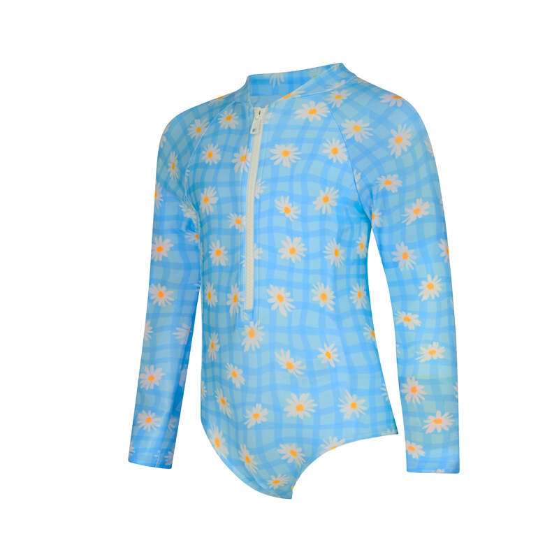 Zoggs Girls Daisy Check Paddle Suit