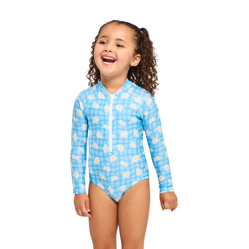 Zoggs Girls Daisy Check Paddle Suit
