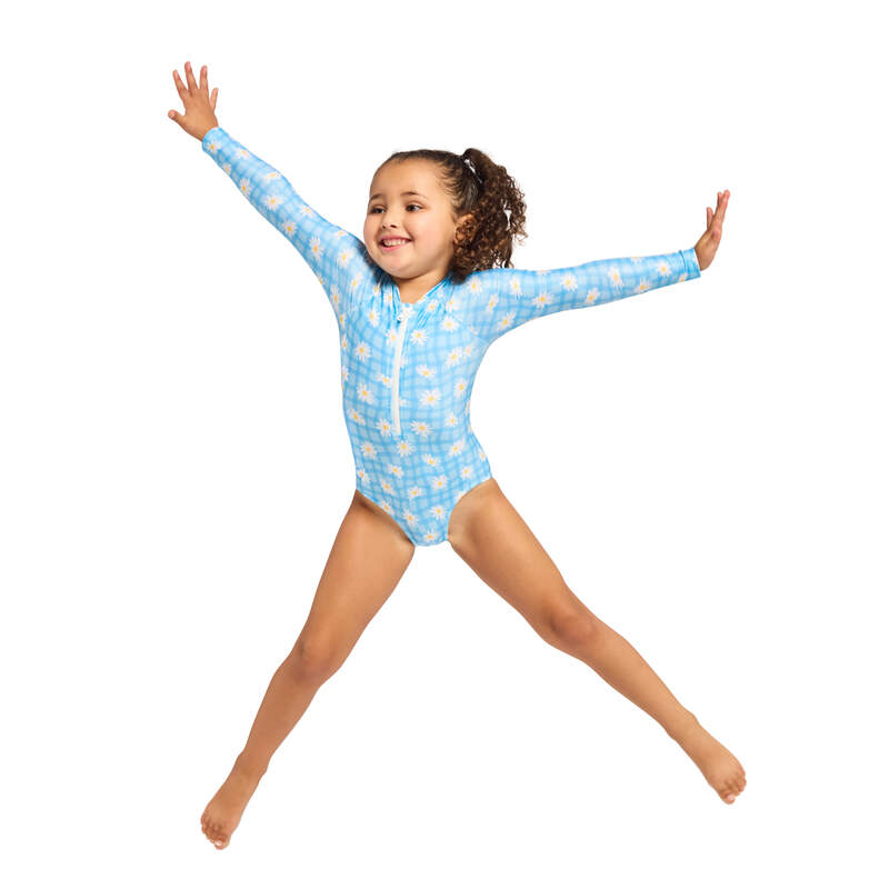Zoggs Girls Daisy Check Paddle Suit