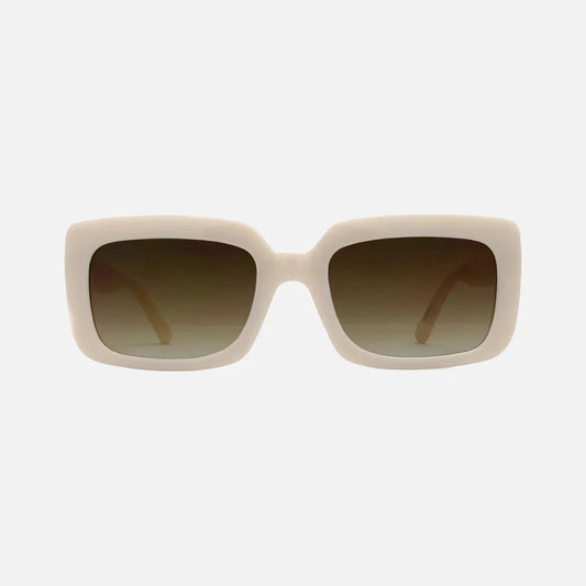 Laguna - Gloss Alabaster Frame with Brown Gradient Lens