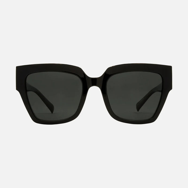 Valerie - Gloss Black Dk Grey Polarized Lens
