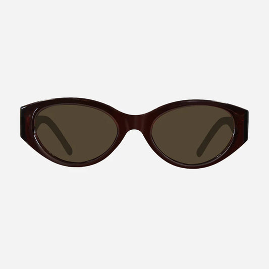 Lola - Dark Brown with Brown Lens