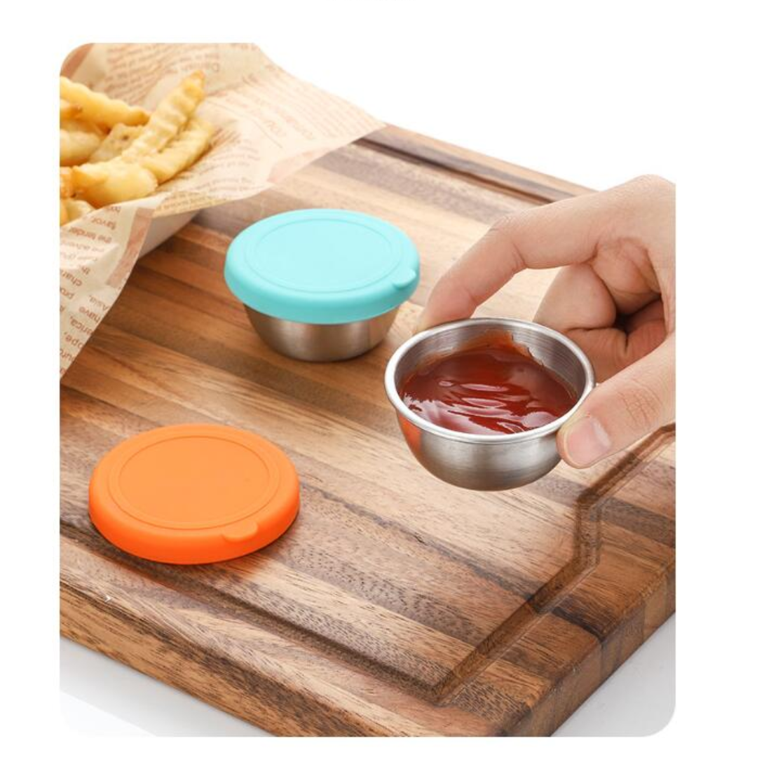 Stainless Steel Sauce & Condiment Containers