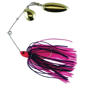 JAZLures Spinnerbait 1/8oz Tandem Pink/Purple
