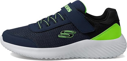 Skechers Infants Bounder Trezic - Navy/Lime