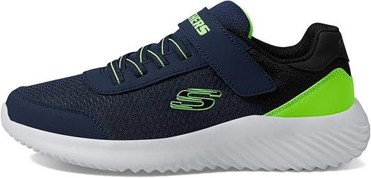 Skechers Infants Bounder Trezic - Navy/Lime