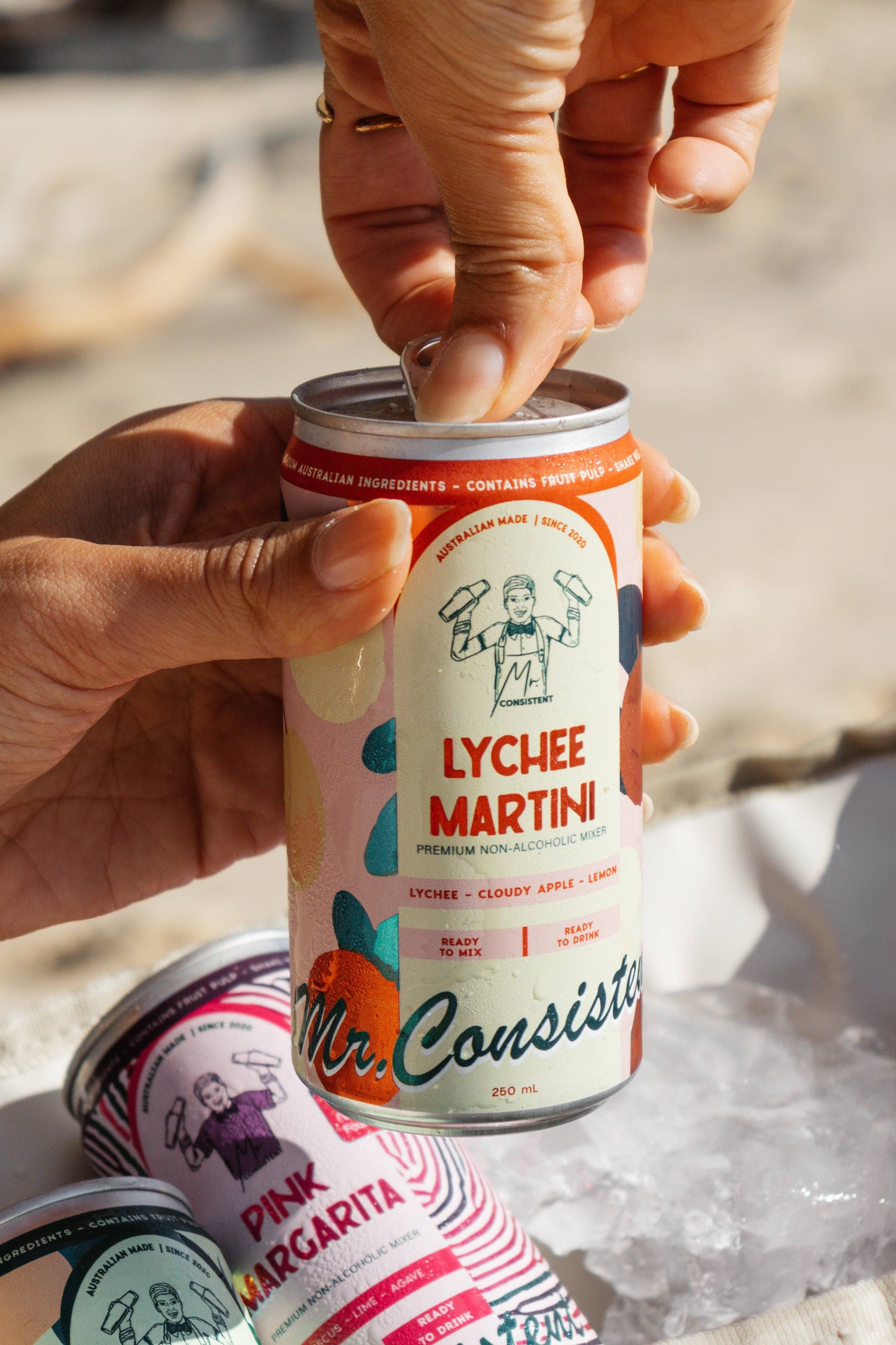 Lychee Martini 250 mL Can Range 4pk