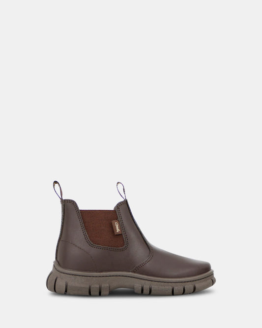 Grosby Ranch Jnr Kids Boot - Brown