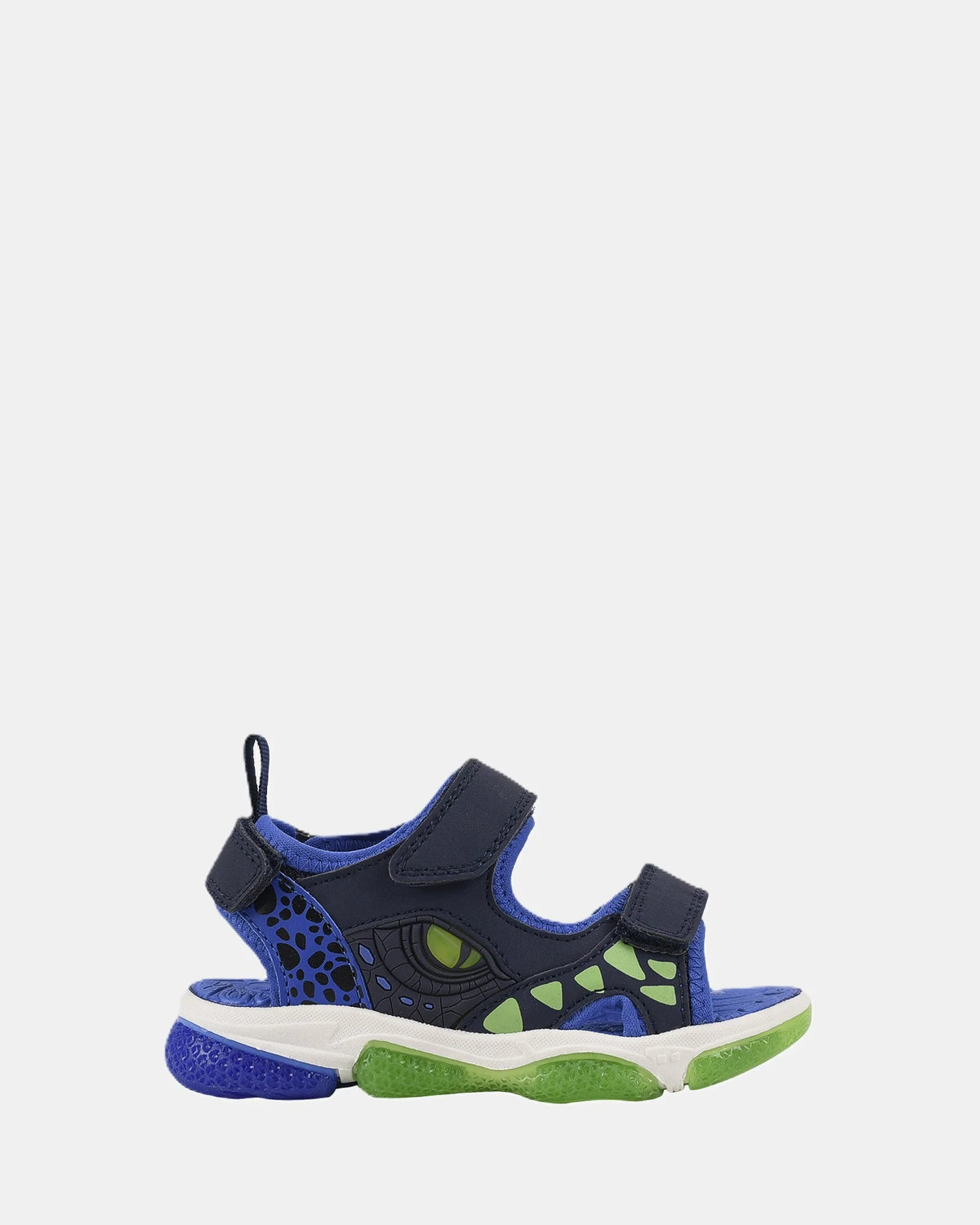 Koala Spike Boys Beach Sandal - Navy/Lime