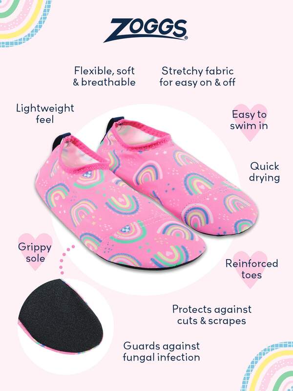 Zoggs Anti-Slip Socks - Rainbow