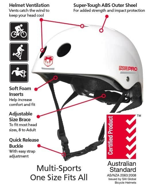 Adrenalin Cross Sports Pro Helmet
