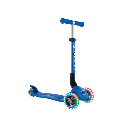Globber Junior Foldable Lights - Navy Blue (2+yrs)